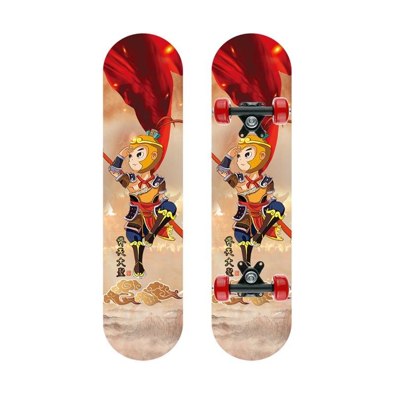 TWO-BARREL 2406 IN A FOUR-WHEEL SKATEBOARD KID'S SKATING CAR
