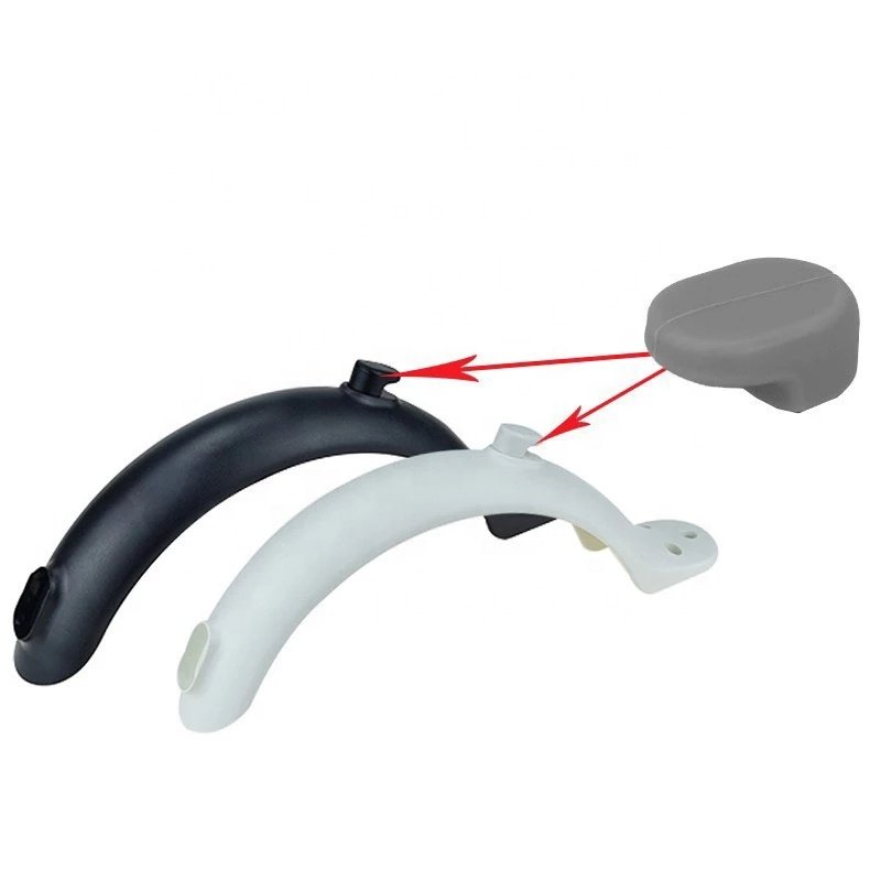 Scooter Rear Fender Hook Silicone Sleeve For Xiaomi Mijia M365 Electric Scooter Protective Accessories Rear Mudguard Parts