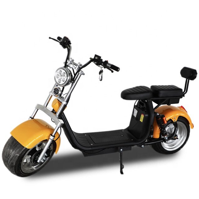 Citycoco 1500/2000w 2019 New Model Wide Alu Alloy Wheel Scooter Electric Off Road 2 seat Motorcycle Scooter Spare Parts