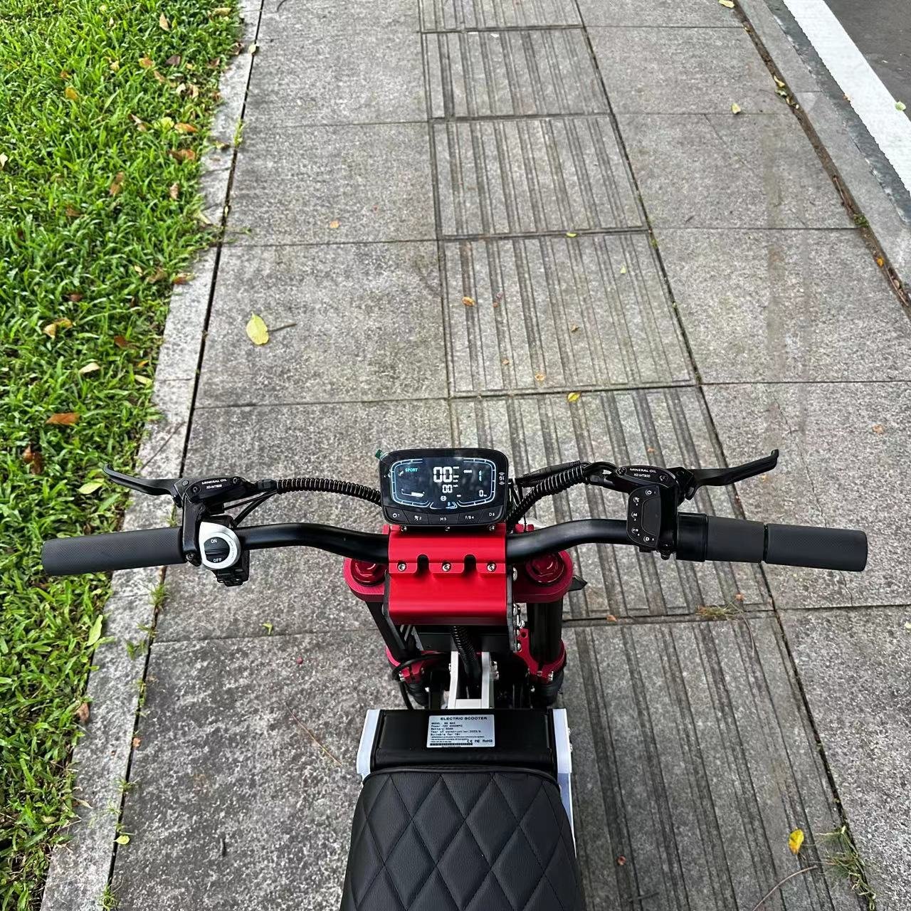 Eshiner Molo 5 60V 6000W Dual Motor Powerful escooter 13" Fat Tire 10000W Long range Off Road Electric Scooter with seat