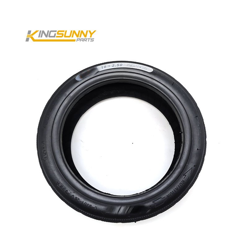 Escooter Part Original Vacuum Tire 10*2.50 For Nine Bot F2 F2 Plus F2 Pro Electric Scooter 10 Inch Tubeless Tyre Wheel