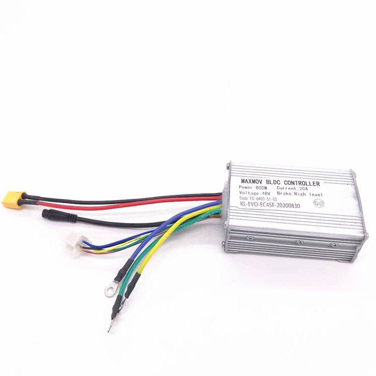 Electric Scooter Spare Parts 800W 48V BLDC Hub Motor Controller