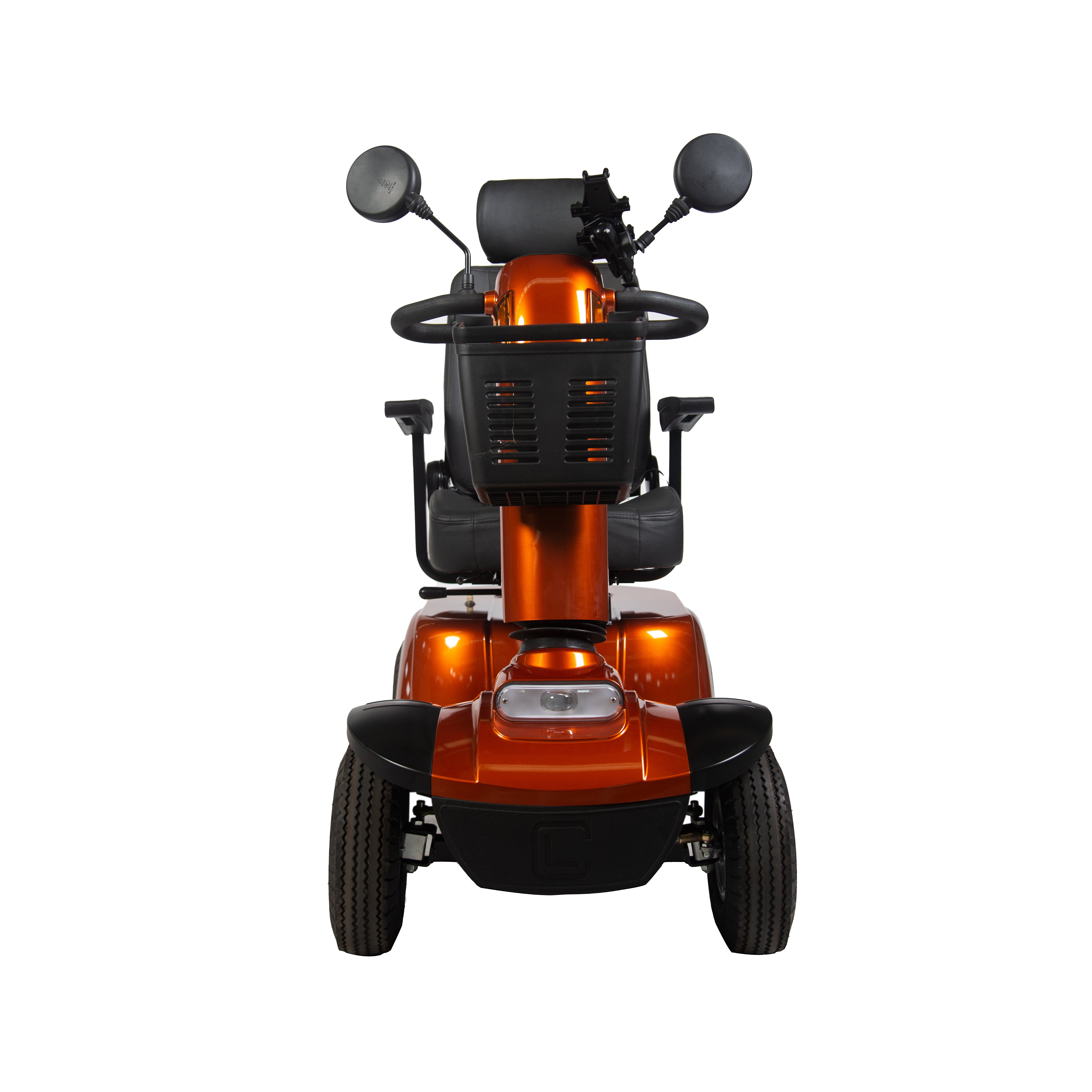 Middle size 4 wheel Electric Handicap Mobility Folding Scooter With Adjustable Seat for disabled elderly people