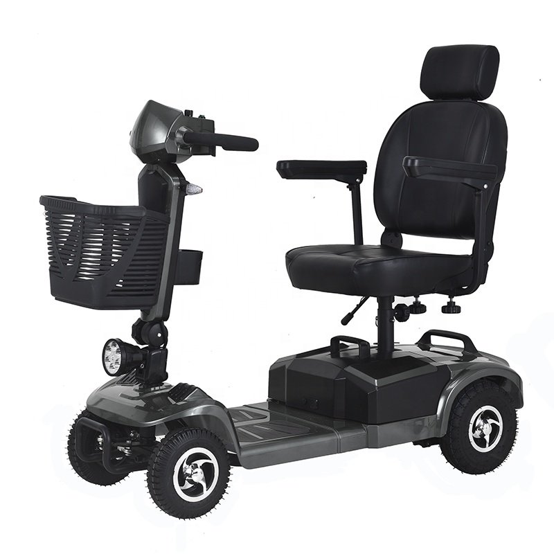 Elderly electric scooter 250W brushless motor four-wheel electric scooter