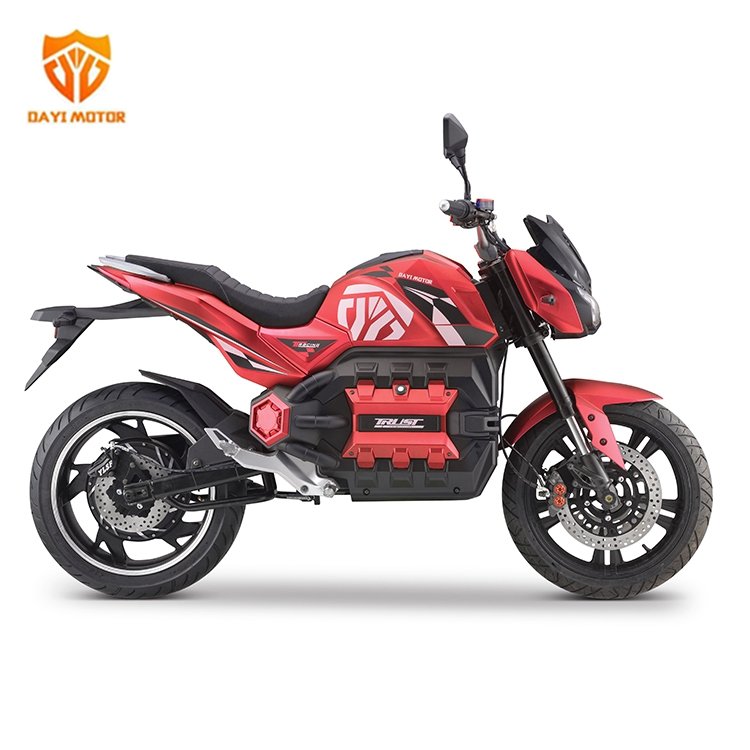 High Speed Electric Scooter Motorcycle Range 210km Electric Motorcycles