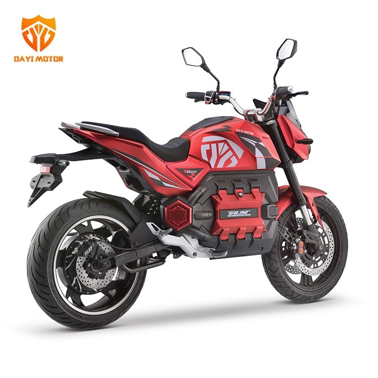 High Speed Electric Scooter Motorcycle Range 210km Electric Motorcycles
