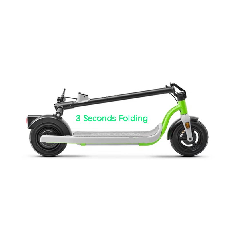 Source Factory 350Watt Electric Folding Scooter 10inch Adult EU Warehouse 25km/h Electric Scooter