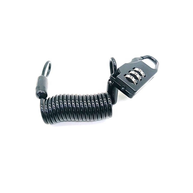 Bike accessories helmet lock for bicycle bike helmets safety lock system for anti-theft use
