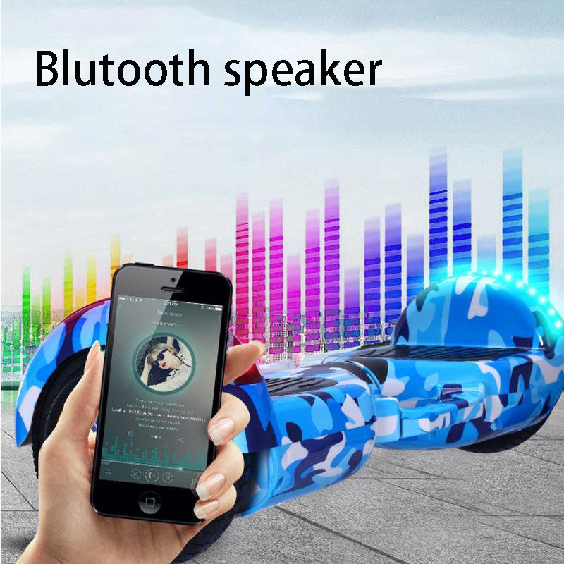 2023 Hoverboard 6.5 inch Off Road Hoverboards with Music Speakers and LED Lights self-balancing electric scooters