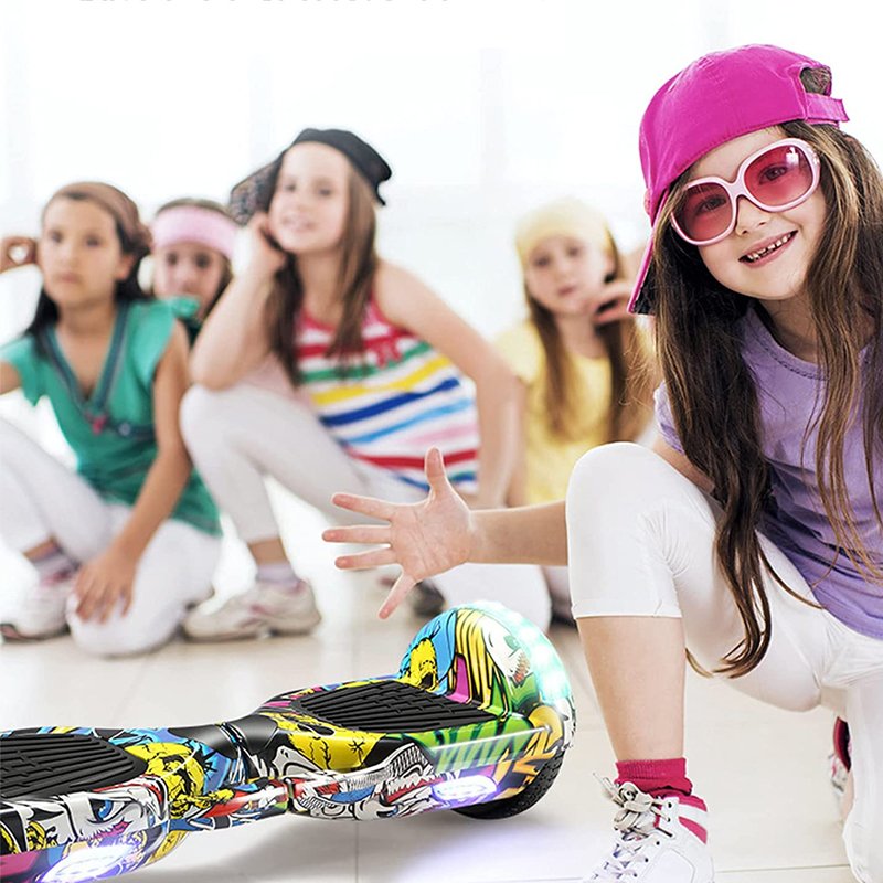 2023 Hoverboard 6.5 inch Off Road Hoverboards with Music Speakers and LED Lights self-balancing electric scooters