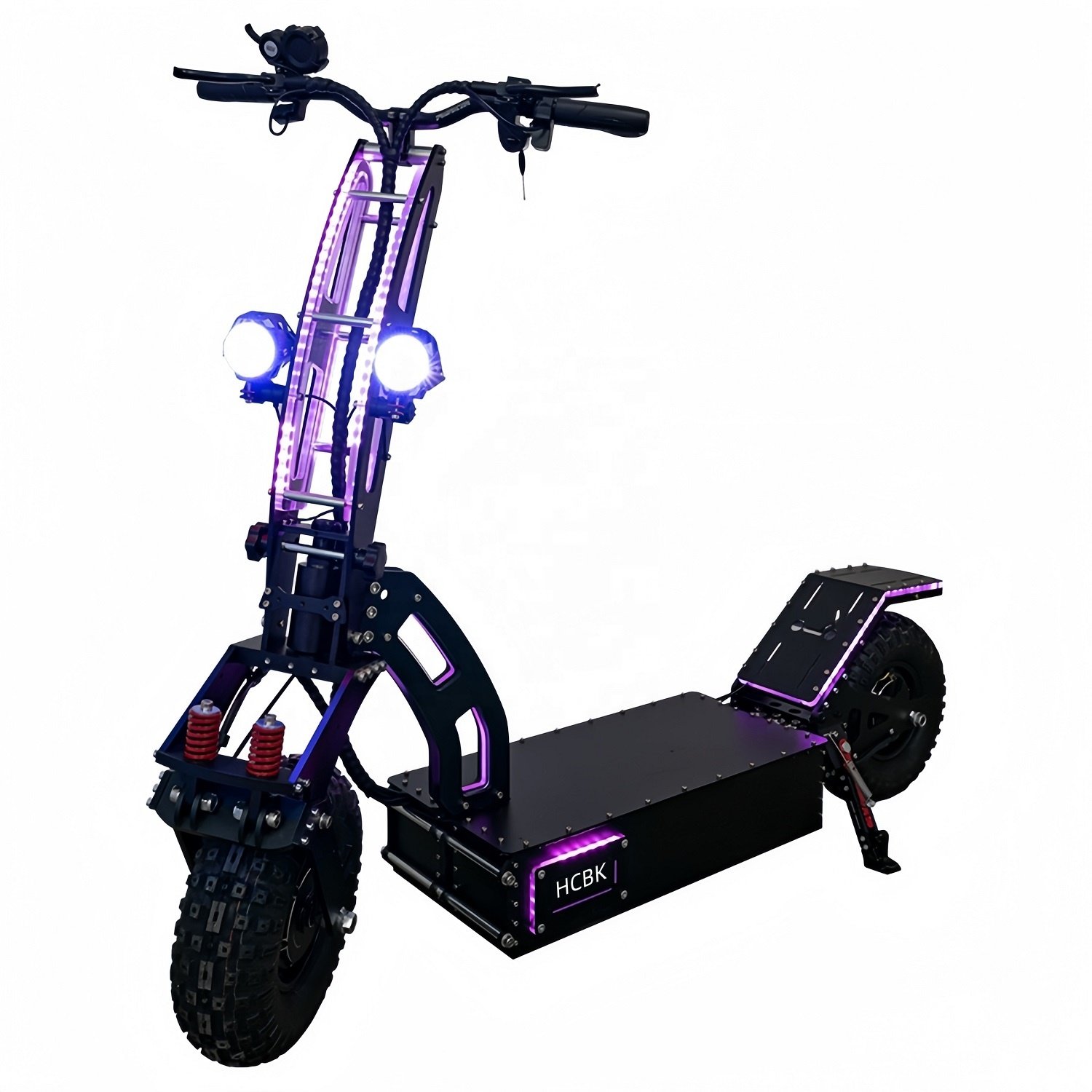 HCBK 72V10000w Super Power Adult 14-Inch 72V50Ah Off-Road Electric Scooter