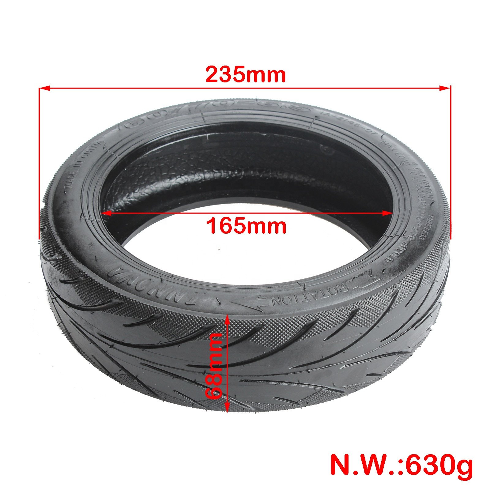 INNOVA 60/70-6.5 Pneumatic Tubeless Tire For Max G30 Rubber Inflatable Tire Electric Scooter Tires