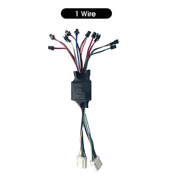 Yunli Controller 48V 28A 9mosfets electric scooter parts escooter motorcycle controller set with throttle