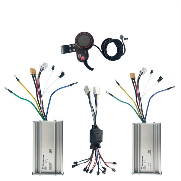 Yunli Controller 48V 28A 9mosfets electric scooter parts escooter motorcycle controller set with throttle