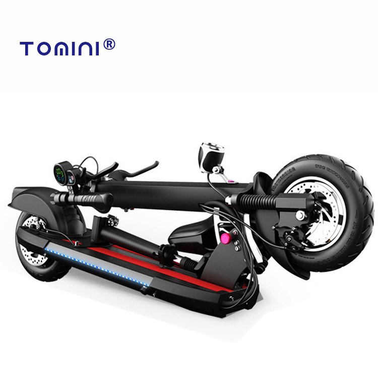 Tomini Factory Wholesale folding 10 inch 2 wheel mini electric scooter foldable e scooter