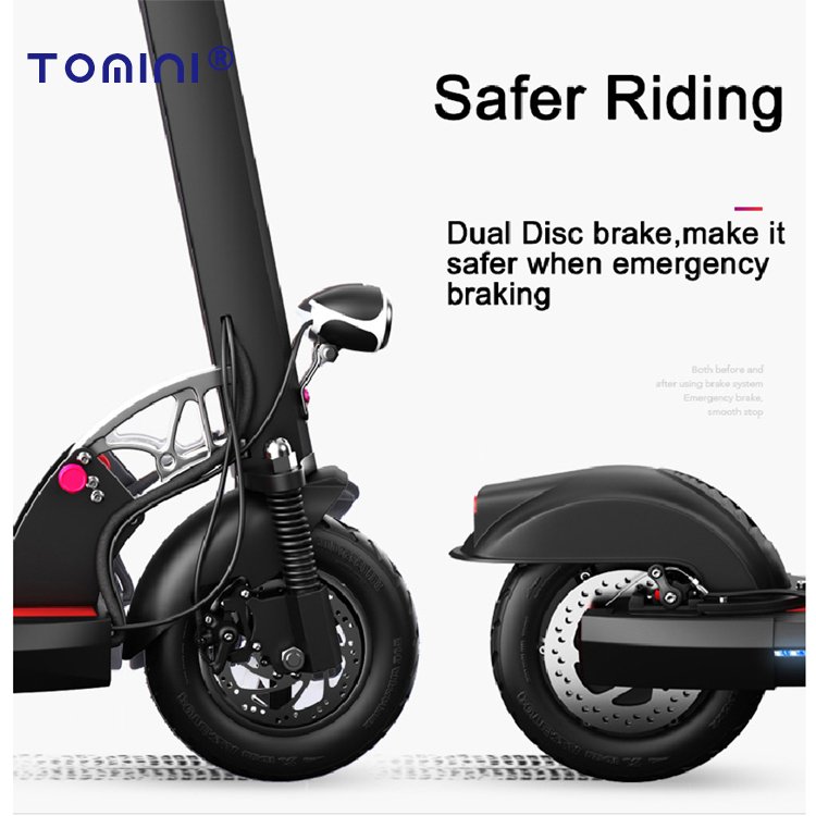 Tomini Factory Wholesale folding 10 inch 2 wheel mini electric scooter foldable e scooter