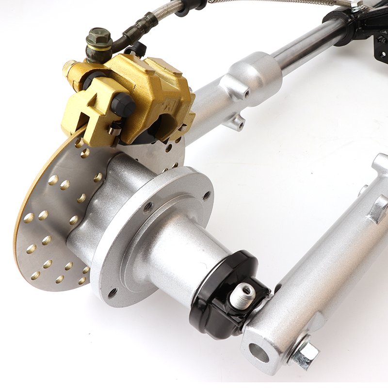 Motorcycle Front Fork With Brake Caliper Disc Assembly For Honda Monkey Bike Z50 Accessories Spare Parts