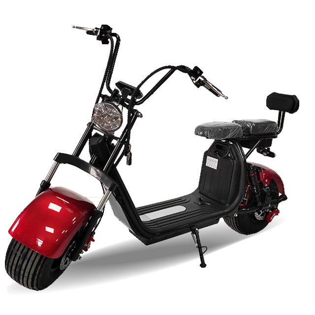 Eec Coc 60v Europe Warehouse 1500w 2000w Fat Tire Motorcycle Electric Scooter Citycoco