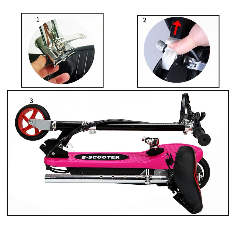 2023 Cheap price with 6 inch tire steel frame different color mini electric scooters for kids