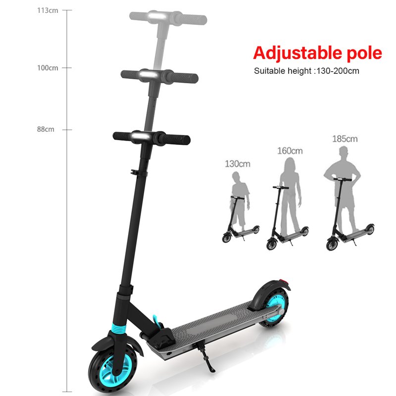 Shenzhen Qingmai Factory New Popular Customised 8.5'' foldable Portable E- scooter for Adults Electric Scooter