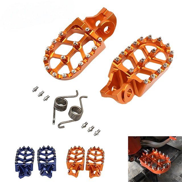 Custom CNC footrest turning milling CNC machining parts Aluminum/stainless steel bicycle/scooter footrest Service Manufacturer