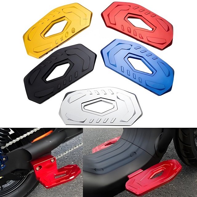Custom CNC footrest turning milling CNC machining parts Aluminum/stainless steel bicycle/scooter footrest Service Manufacturer