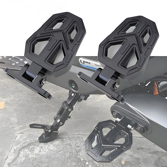 Custom CNC footrest turning milling CNC machining parts Aluminum/stainless steel bicycle/scooter footrest Service Manufacturer