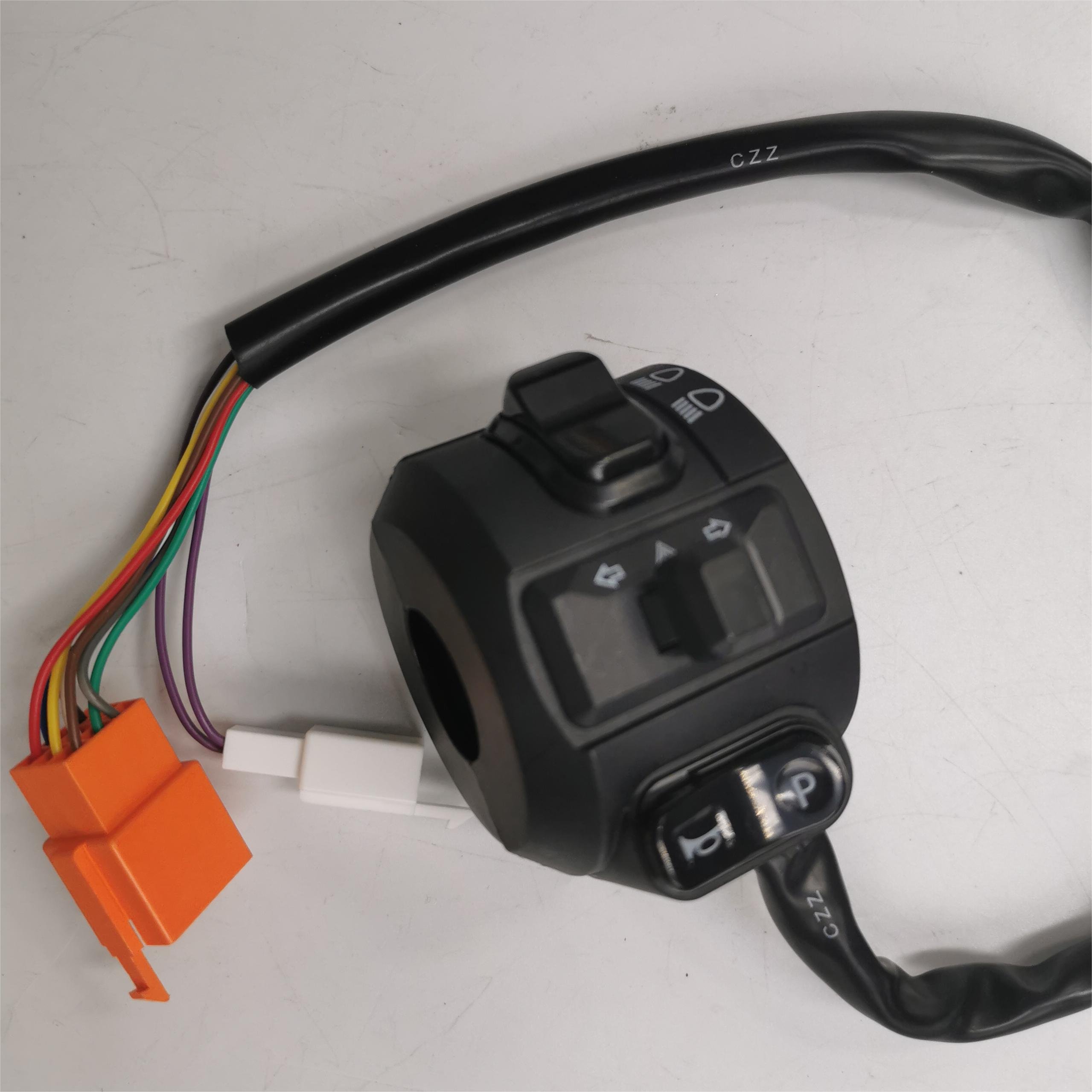 electric bike accelerator scooter throttle+3speed switch+light+horn+park button+turning tricycle handlebar ATV UTV GRIP DIY PART