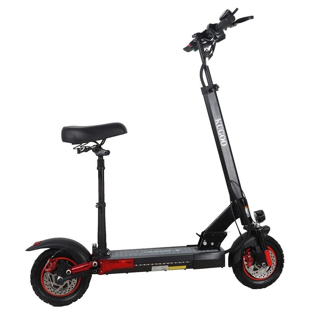 KugooKirin M4 PRO 10 Inch Foldable Electric Scooter Upgraded Version 10 Inch Off-road tyre 500W Motor Brushless Motor 48V 18Ah