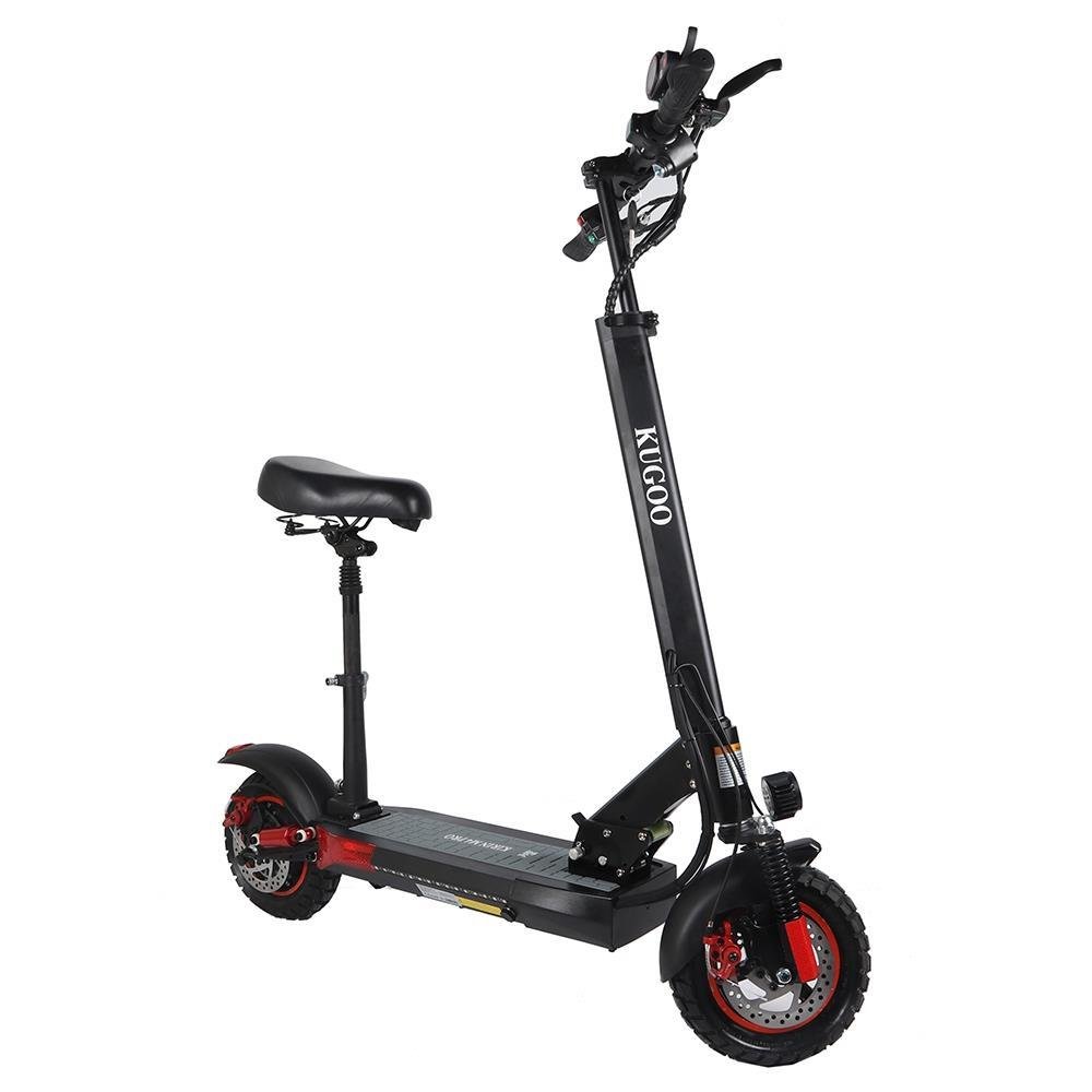 KugooKirin M4 PRO 10 Inch Foldable Electric Scooter Upgraded Version 10 Inch Off-road tyre 500W Motor Brushless Motor 48V 18Ah