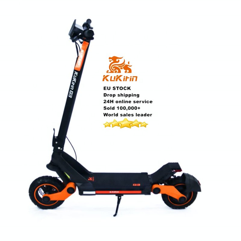 Eu warehouse kukirin g3 powerful adult fast 50km/h 52v 18ah 1200w electric scooters