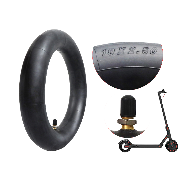 Xiaomi Ninebot 10*2.5 inch thickened straight valve inner tube for 255*80/10*3.0/80/65-6 120g outer tire electric scooter parts