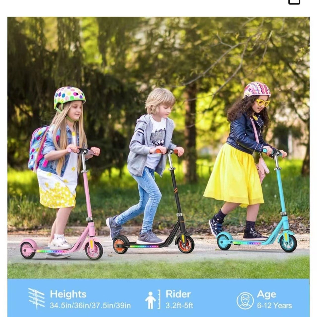 wholesale 24v kids' scooters foldable two-wheeled kick electric scooters
