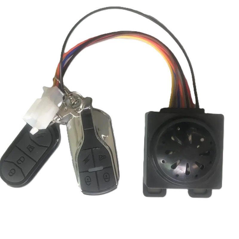 Motorcycle alarm system smart alarm anti-theft waterproof remote control for citycoco moped scooter e-bike with one click button