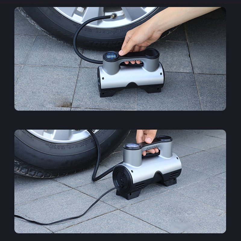12V new wired pointer tire pump portable high endurance car pump