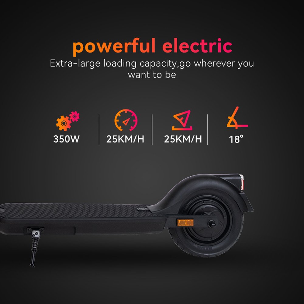 Amazon Hot Sell Foldable Foldable Standing E-scooter 350w 36v 10Ah 2 Wheel Electric Kick Scooters For Adult