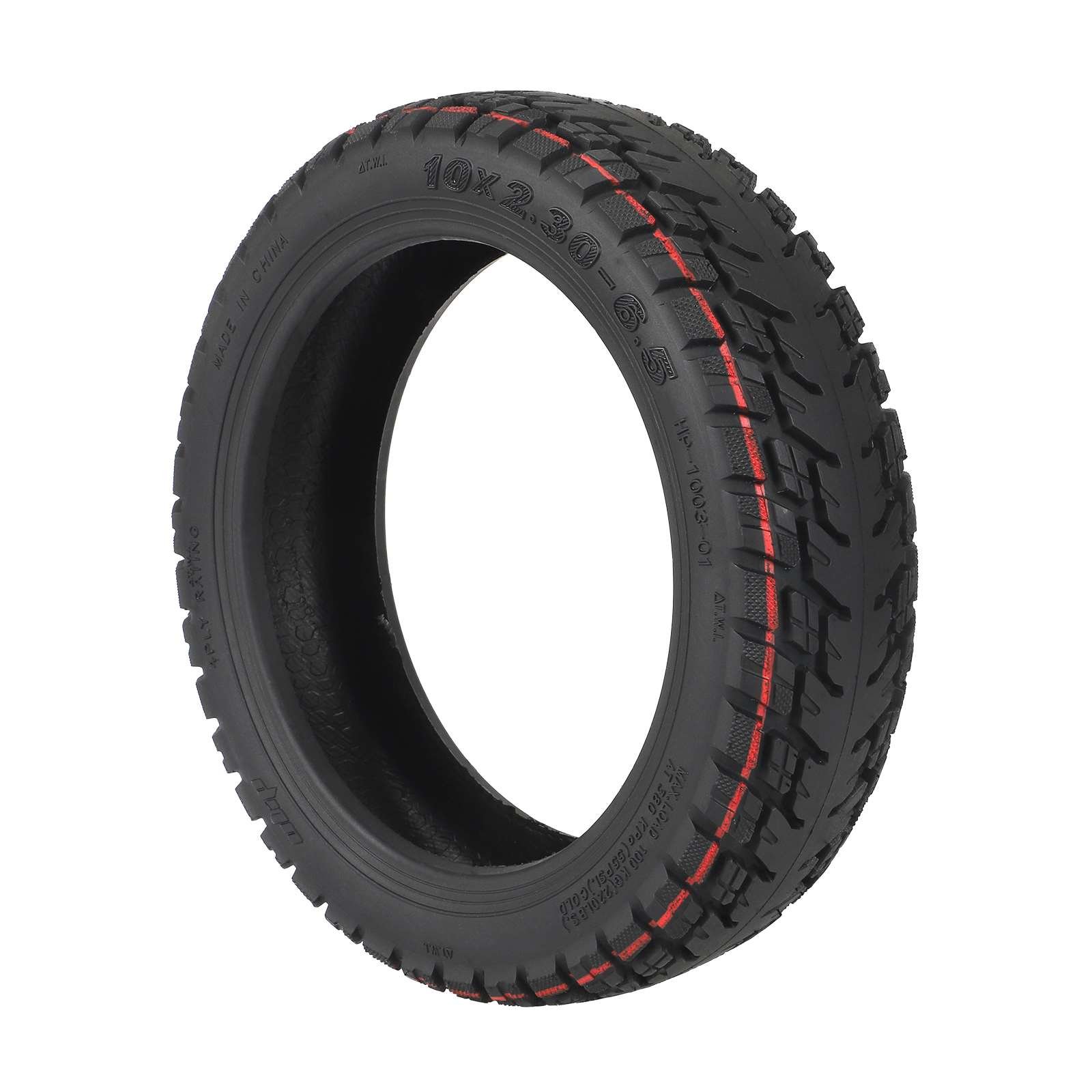 Ulip 10*2.3-6.5 Off-road Tubeless Tire for 10 inch 250*64 Xiaomi 4 Ultra Electric Scooters Accessories and Parts Tire Repair