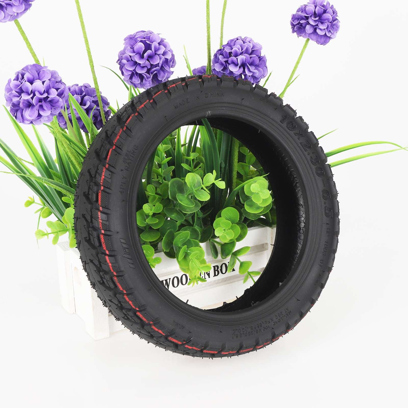 Ulip 10*2.3-6.5 Off-road Tubeless Tire for 10 inch 250*64 Xiaomi 4 Ultra Electric Scooters Accessories and Parts Tire Repair