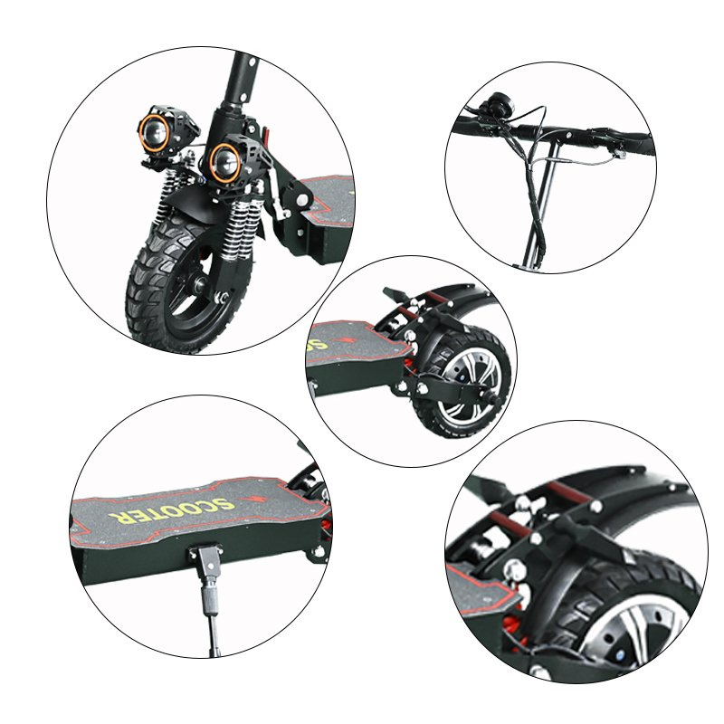 Foldable Portable electric scooter wholesale 10 inch 50km/h Two Wheels adults electric scooter