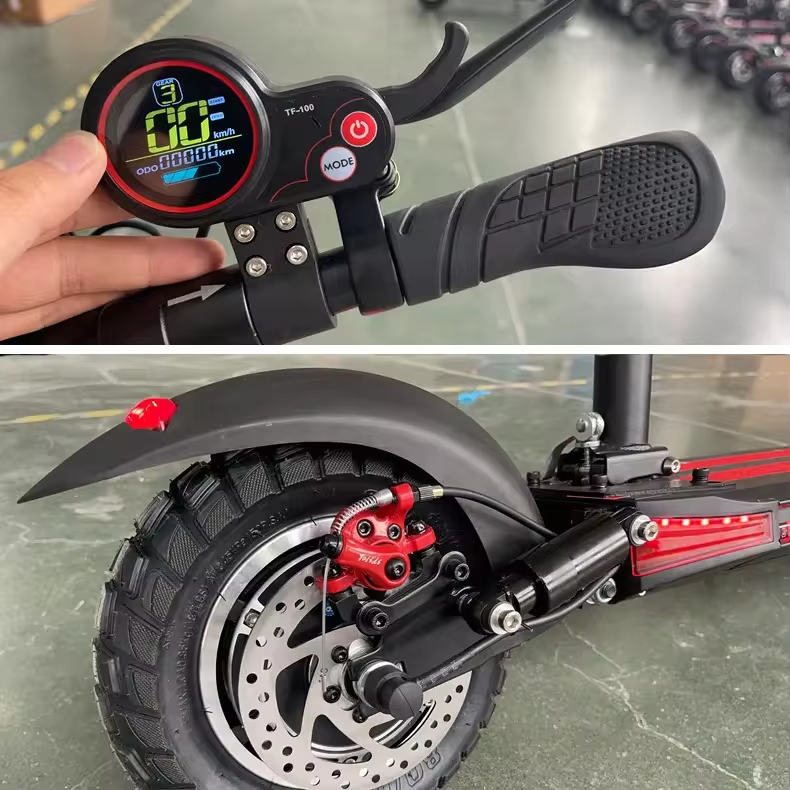 Electric Scooter 650W 15Ah Powerful Electric Kick Scooter 45km Max Range 40km/h Speed Electric eScooter With APP
