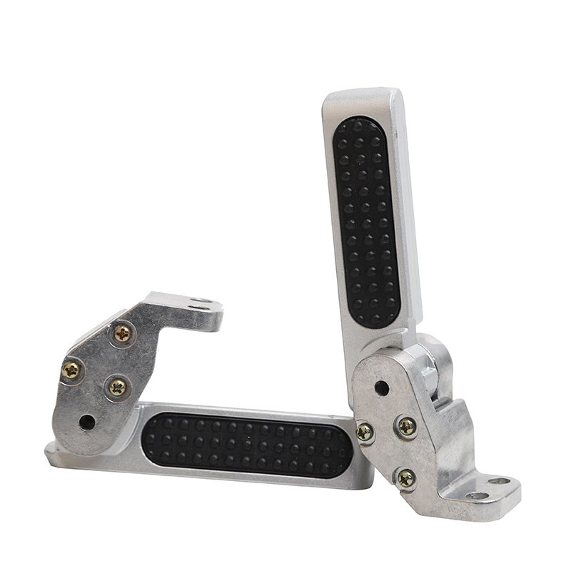 High quality and durable aluminum alloy folding pedals Anti-skid pedal for motorcycle and electric scooter rear seat