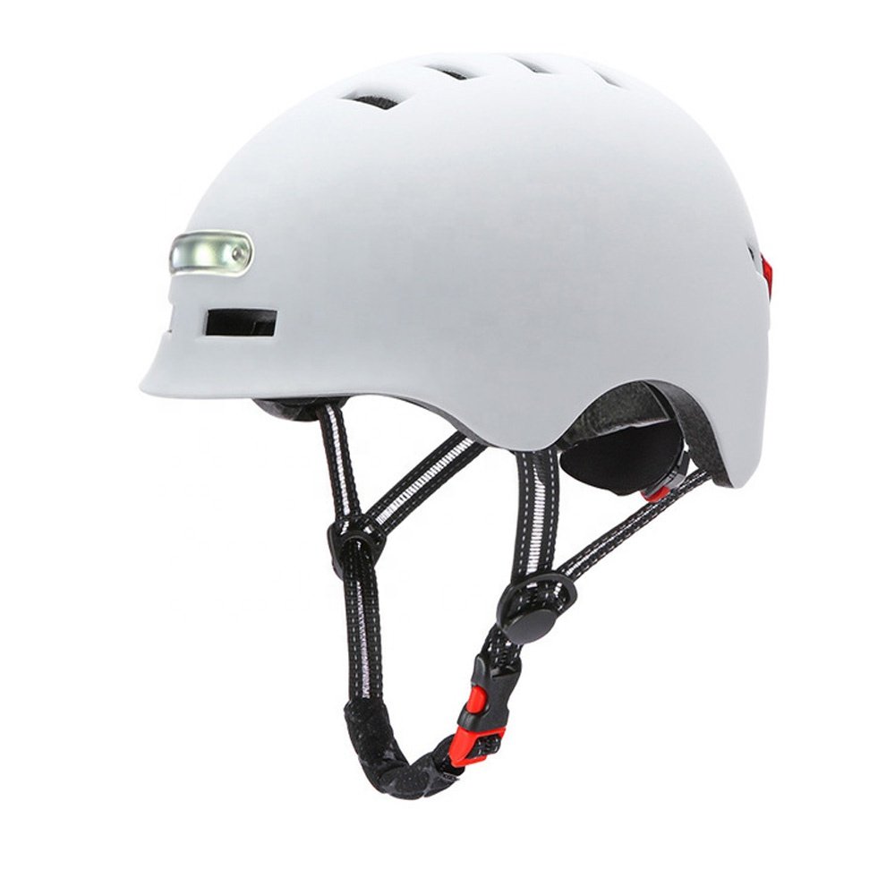 Led Light Safety Helmets Scooter Parts For Electric Bike Motorcycle Universal Helmets Ebike Parts Electric Scooter Accessories