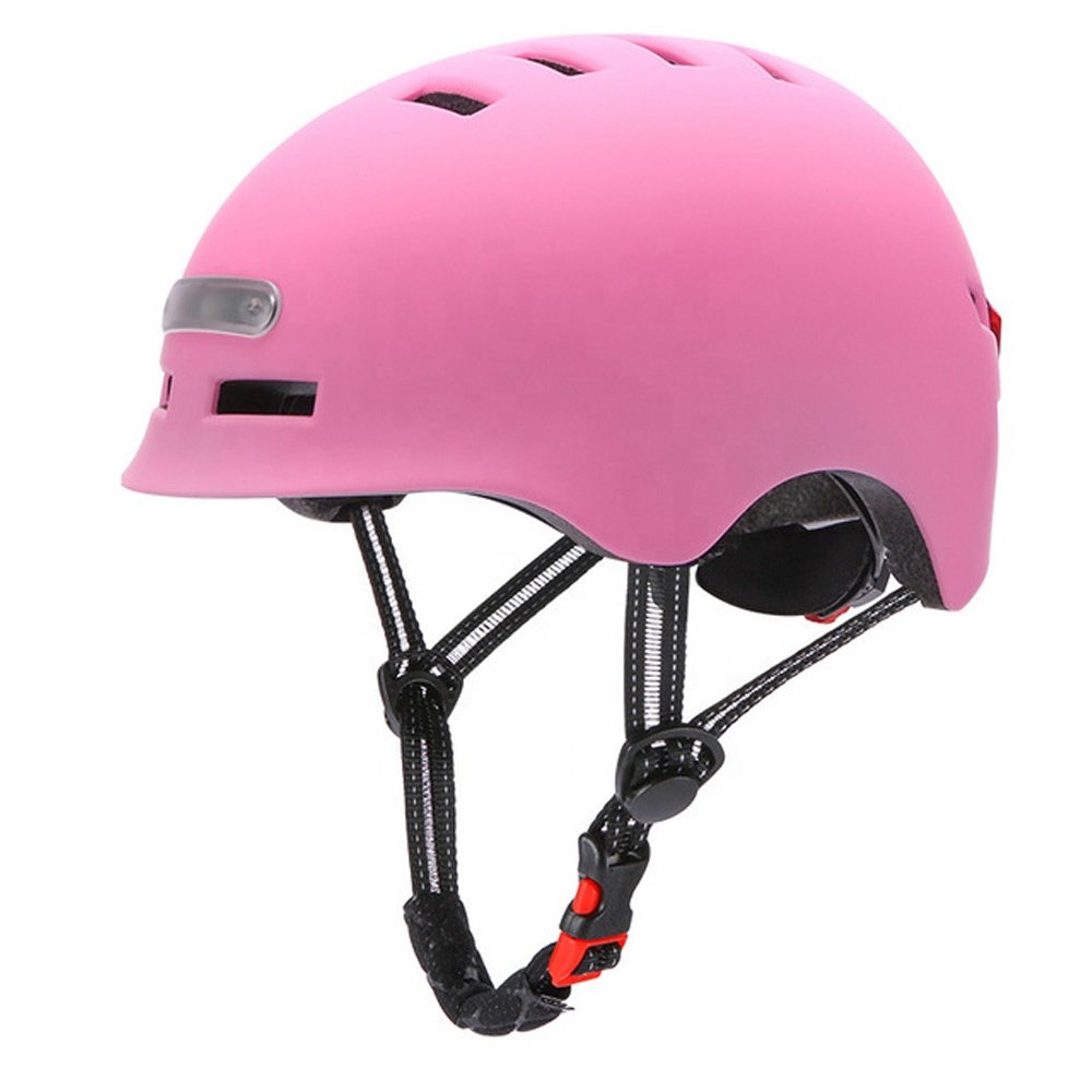 Led Light Safety Helmets Scooter Parts For Electric Bike Motorcycle Universal Helmets Ebike Parts Electric Scooter Accessories