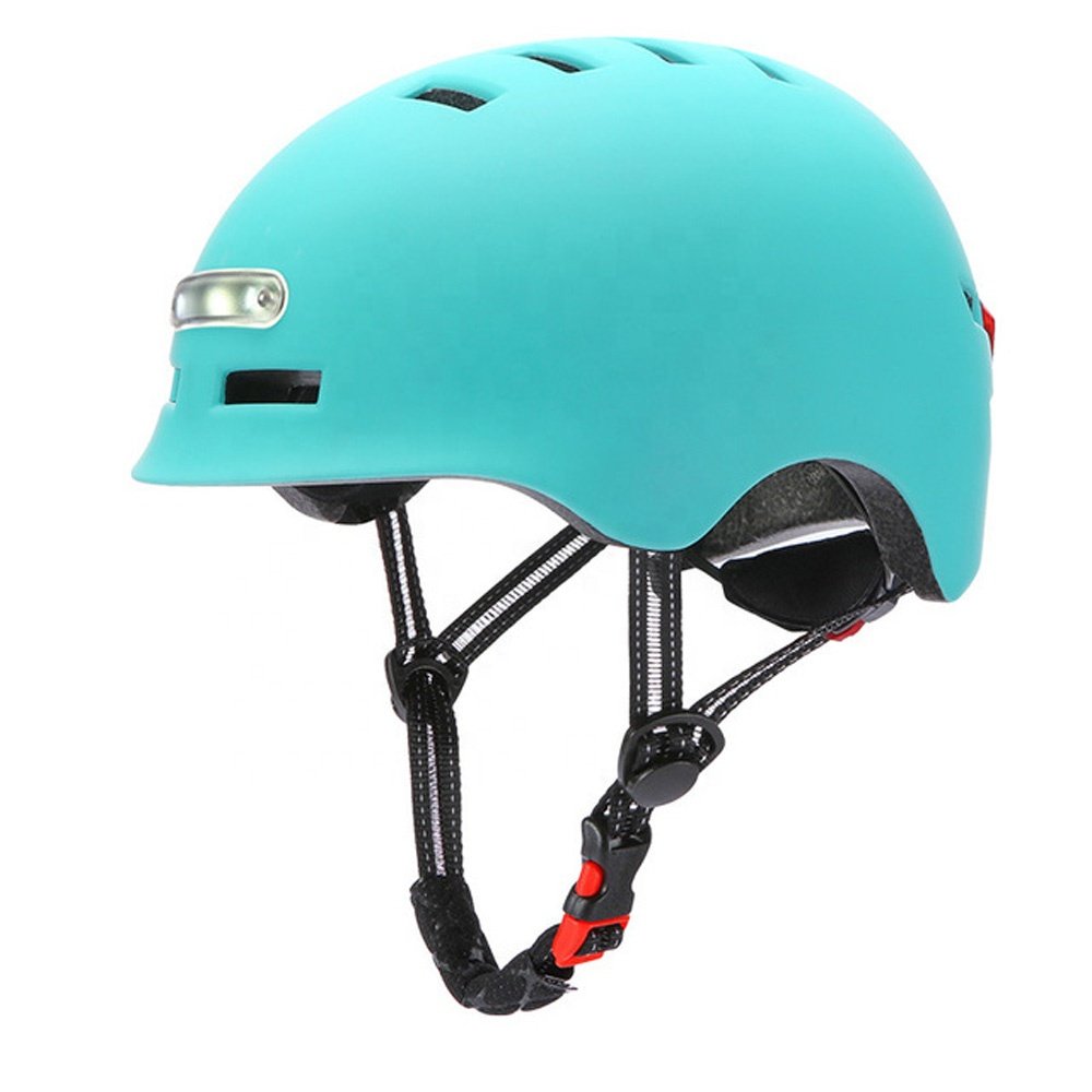 Led Light Safety Helmets Scooter Parts For Electric Bike Motorcycle Universal Helmets Ebike Parts Electric Scooter Accessories