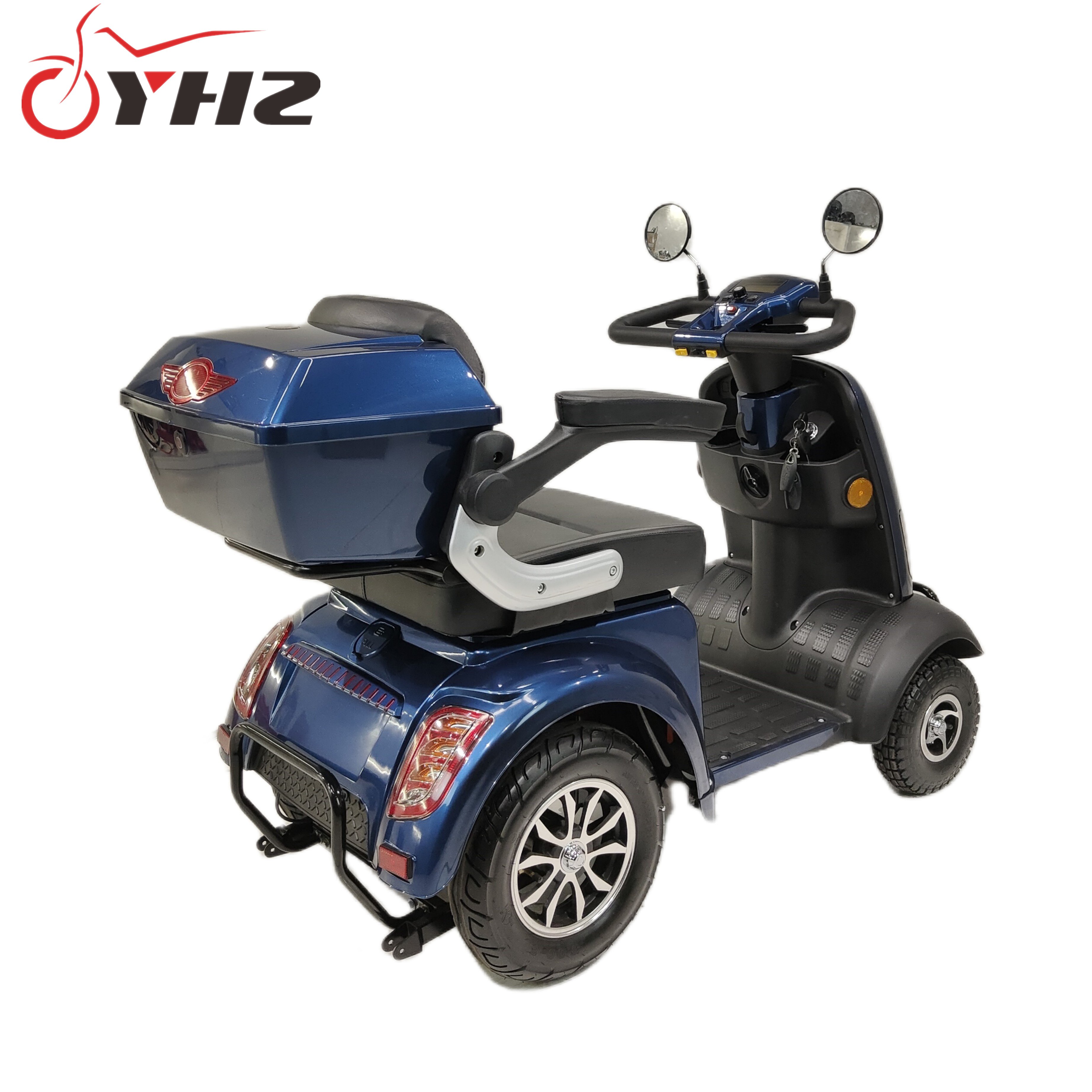 Electromagnetic Brake New Four-Wheel Elderly 48V20A Optional Electric Scooter Motorcycle