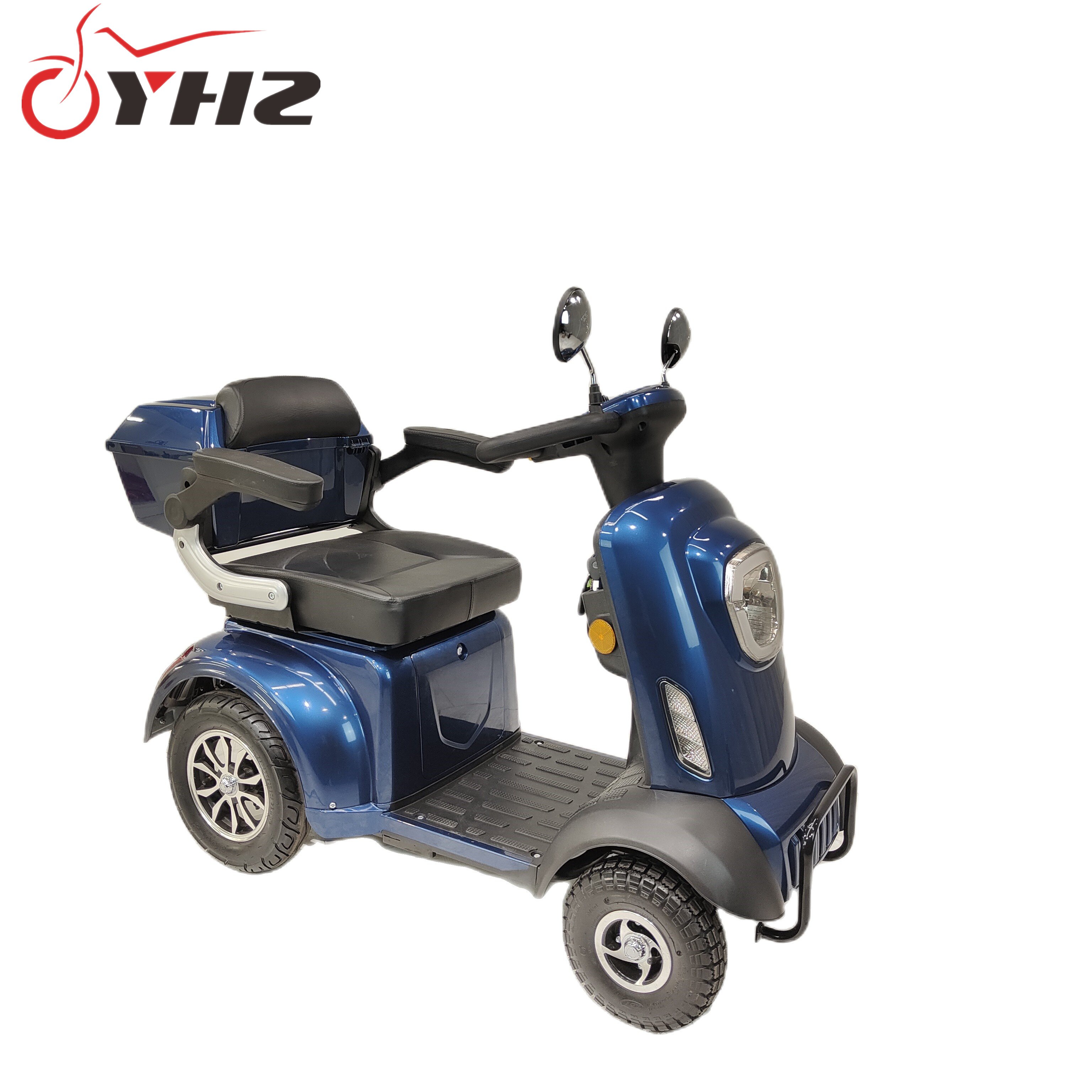 Electromagnetic Brake New Four-Wheel Elderly 48V20A Optional Electric Scooter Motorcycle