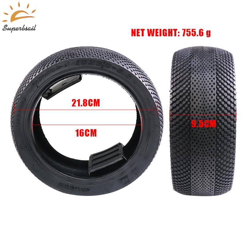 Superbsail 10x3.0-6.5 Tubeless Tire 85/65-6.5 For G-Booster G2 Pro Electric Scooter Wheel Thick Wear-resistant Tyre Parts