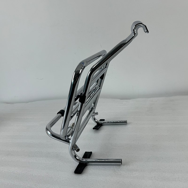 For RA GT150 Motorcycle Cargo Shelf Accessory Chrome Color Steel Material Front Luggage Rack Bracket Scooter Parts