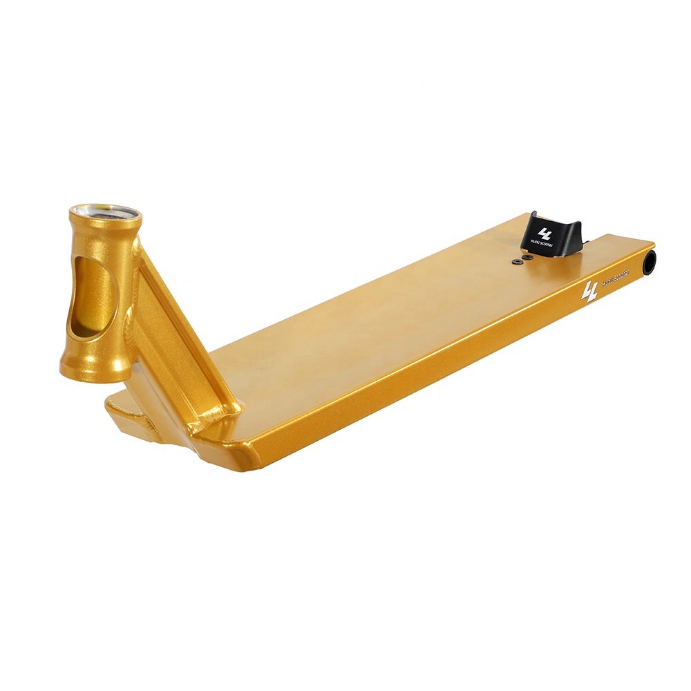 Huoli wholesale Pro Extreme Freestyle Kick Scooter Decks Adults Kids Street Scooter Brake Parts Aluminium Scooter Deck