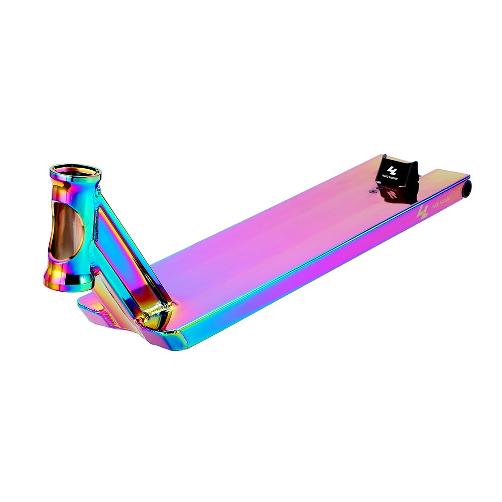 Huoli wholesale Pro Extreme Freestyle Kick Scooter Decks Adults Kids Street Scooter Brake Parts Aluminium Scooter Deck